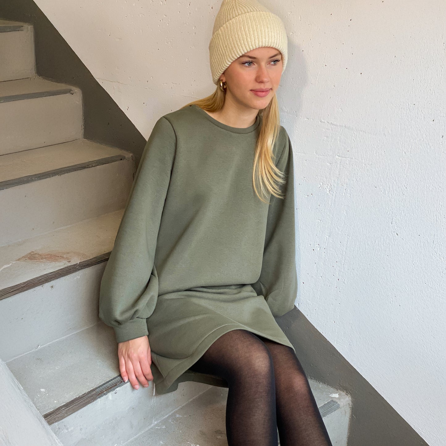 STUDIO SCHNITTREIF FRAU LINN Sweatkleid Damen