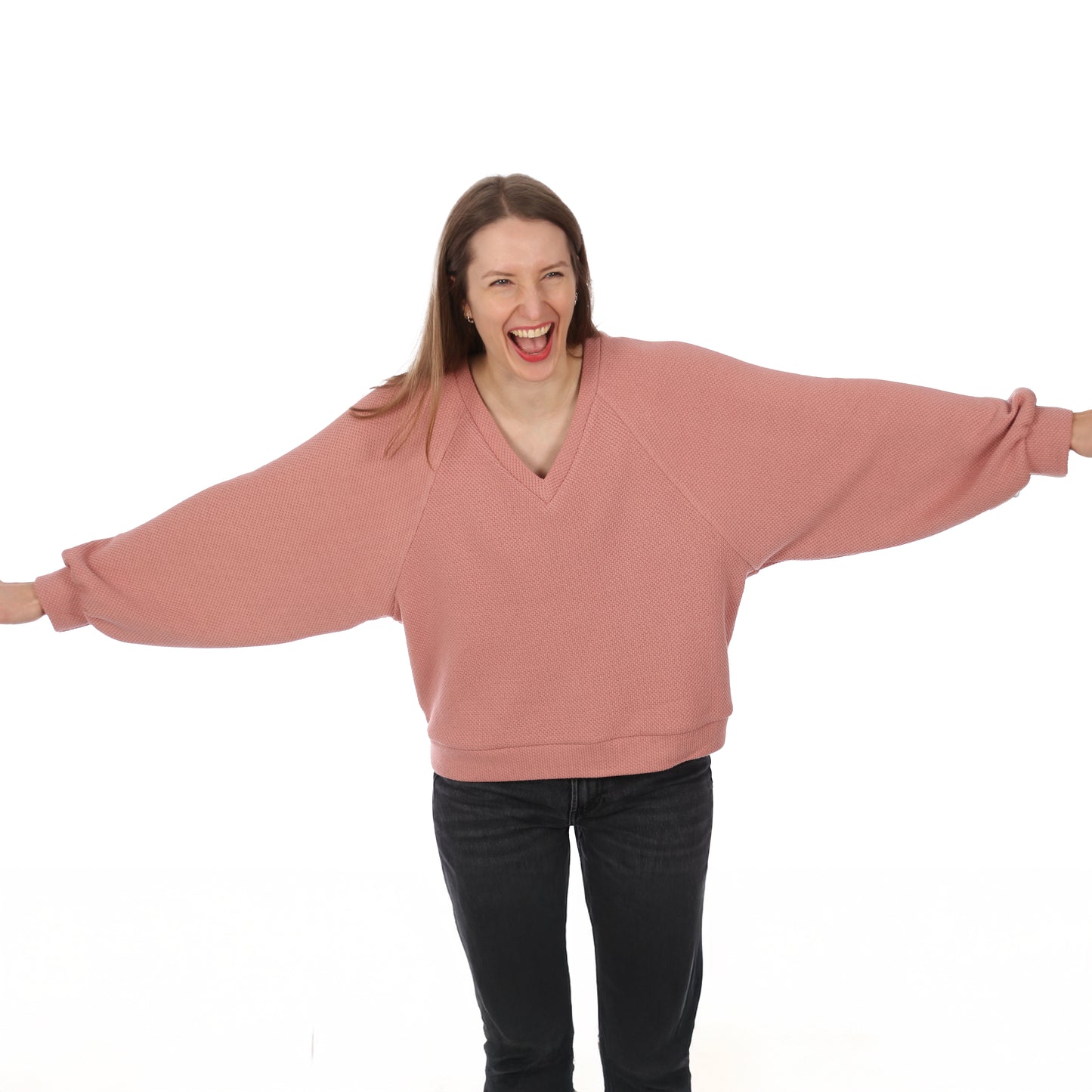 STUDIO SCHNITTREIF FRAU LIVI Raglansweater Damen