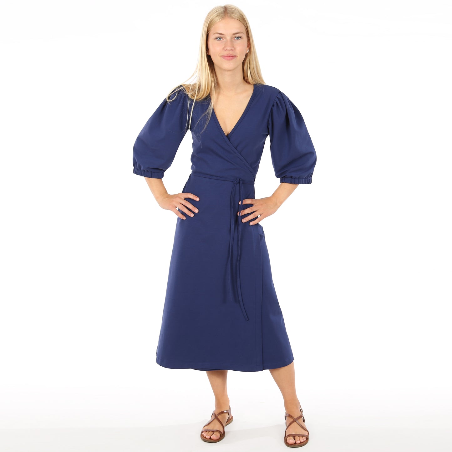 STUDIO SCHNITTREIF FRAU RUBY Wickelkleid Damen