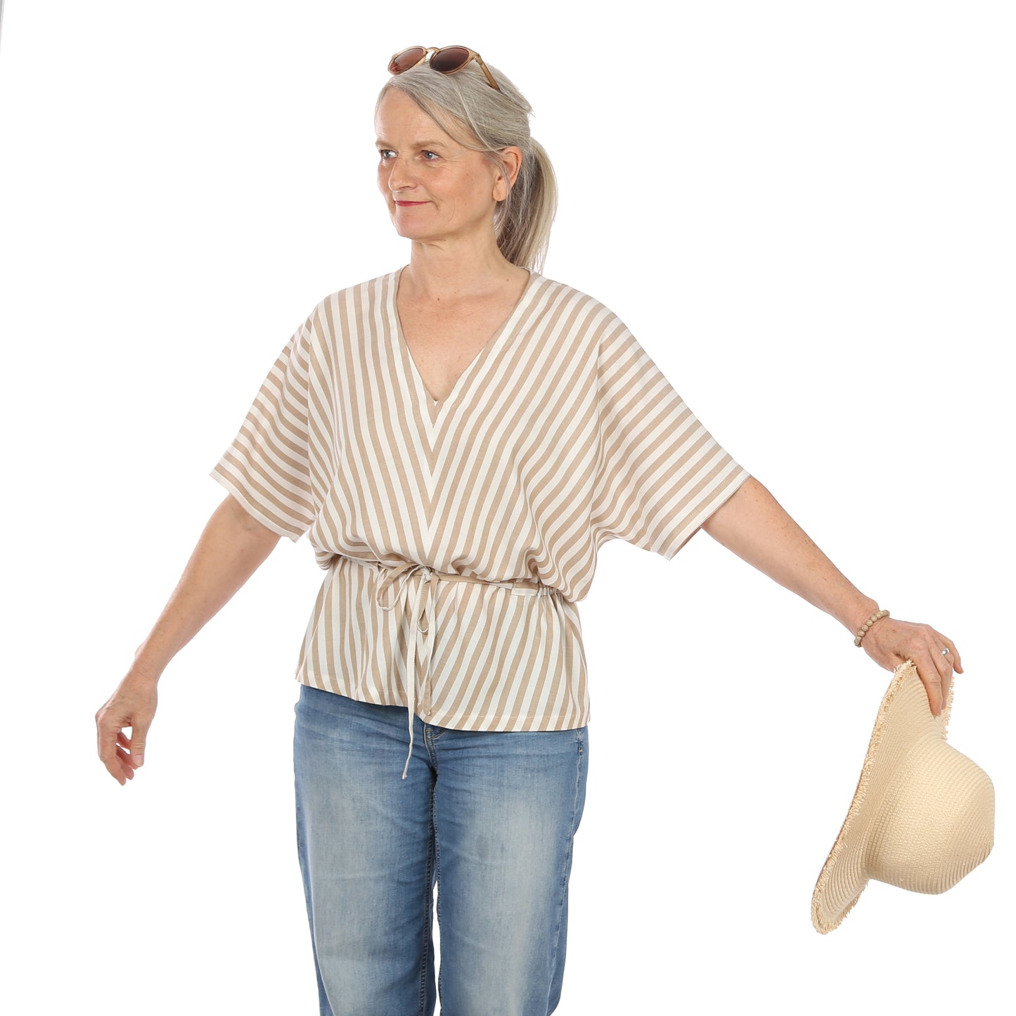 STUDIO SCHNITTREIF FRAU YUKKA Bluse Damen