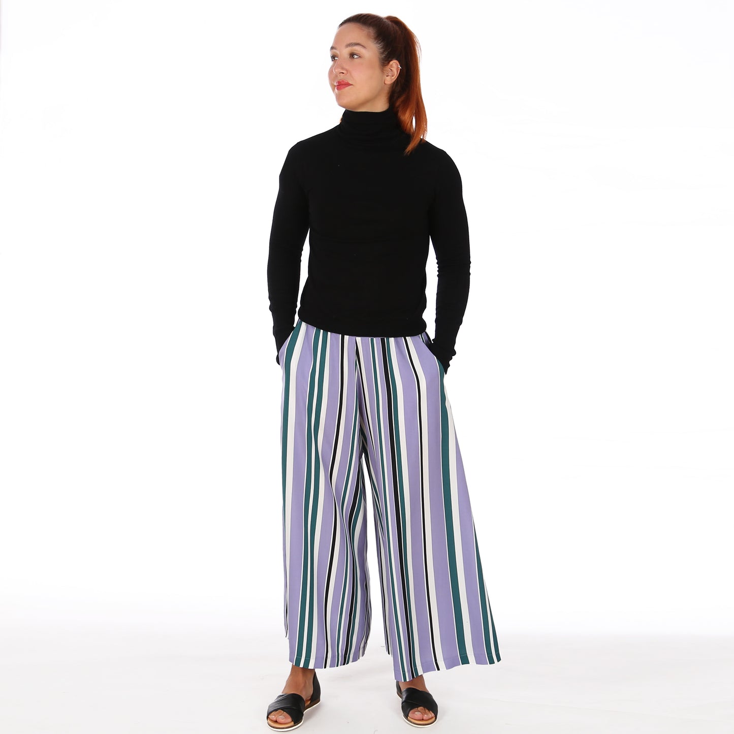 STUDIO SCHNITTREIF FRAU ORLA weite Hose Damen