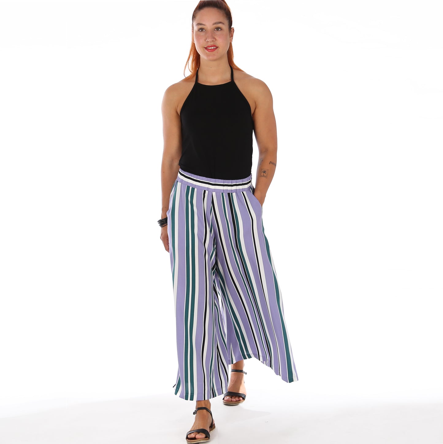 STUDIO SCHNITTREIF FRAU ORLA weite Hose Damen