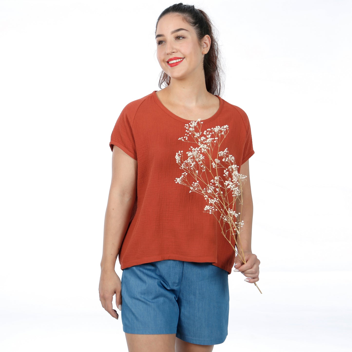 STUDIO SCHNITTREIF FRAU Mia Raglanbluse Damen