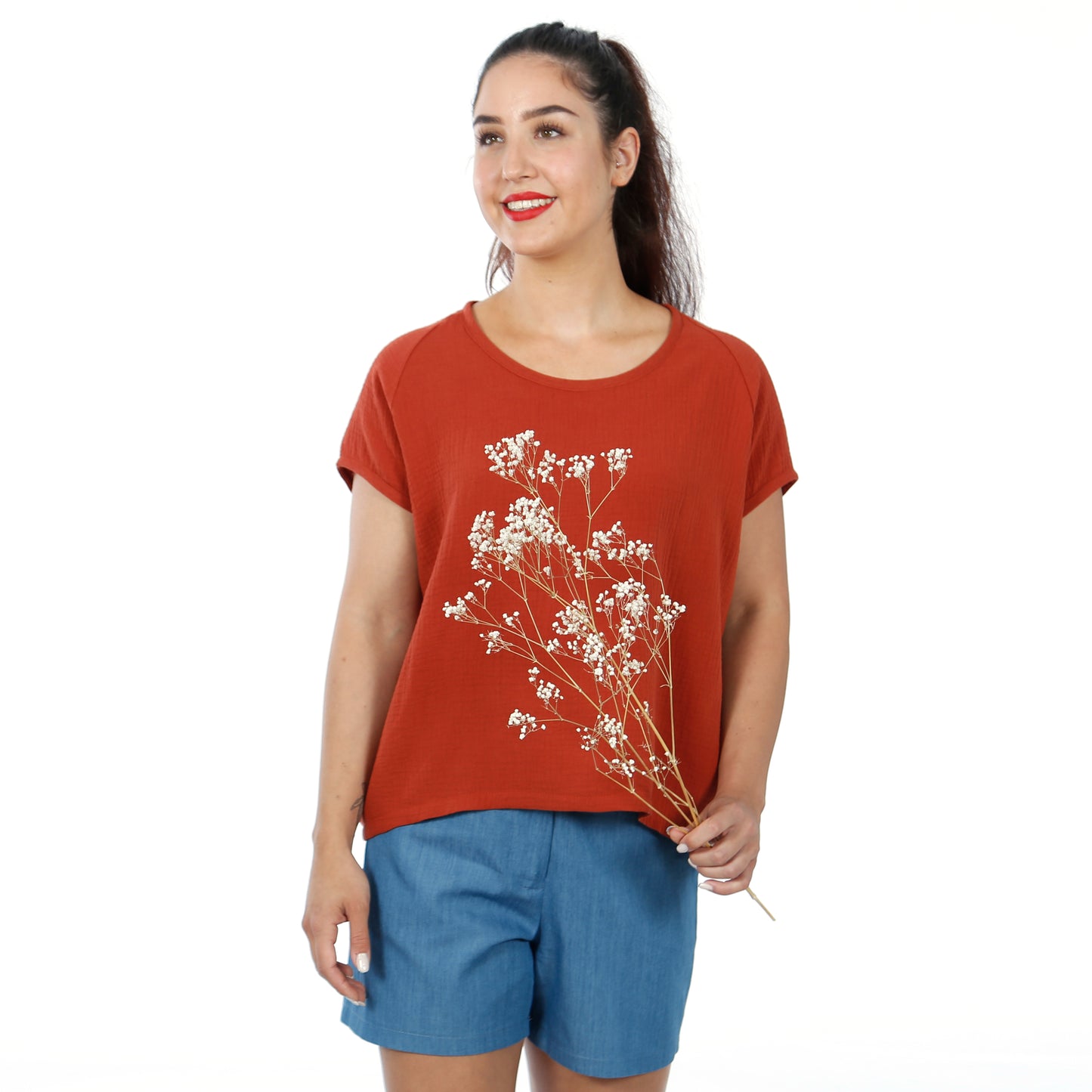 STUDIO SCHNITTREIF FRAU Mia Raglanbluse Damen