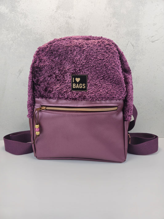 Dekostoff Chenille Bogota beere