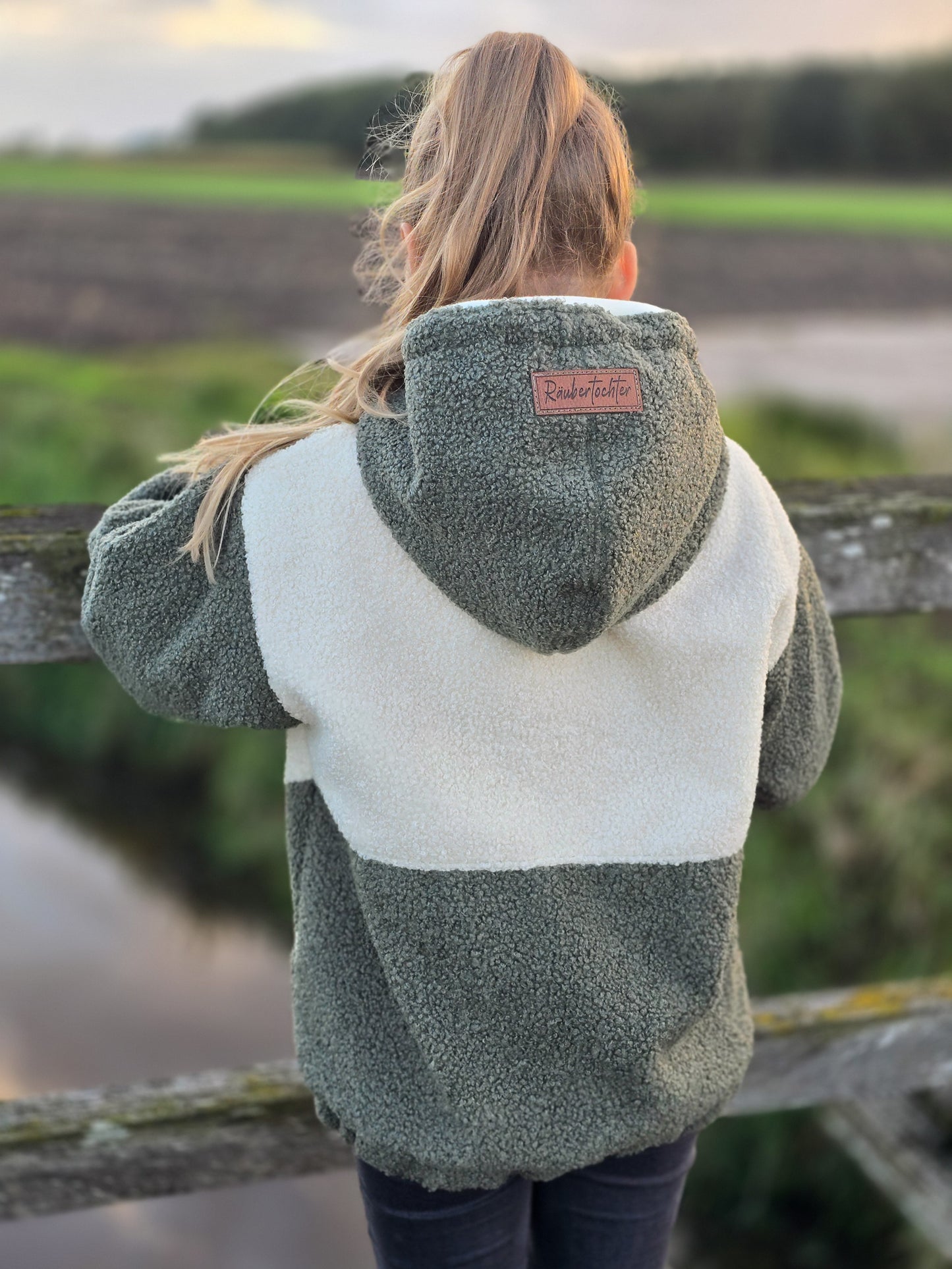 Dekostoff Boucle Kodiak naturweiß