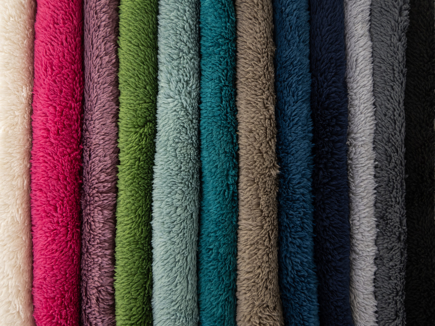 Plüsch Fleece Doublesided Tamme grün