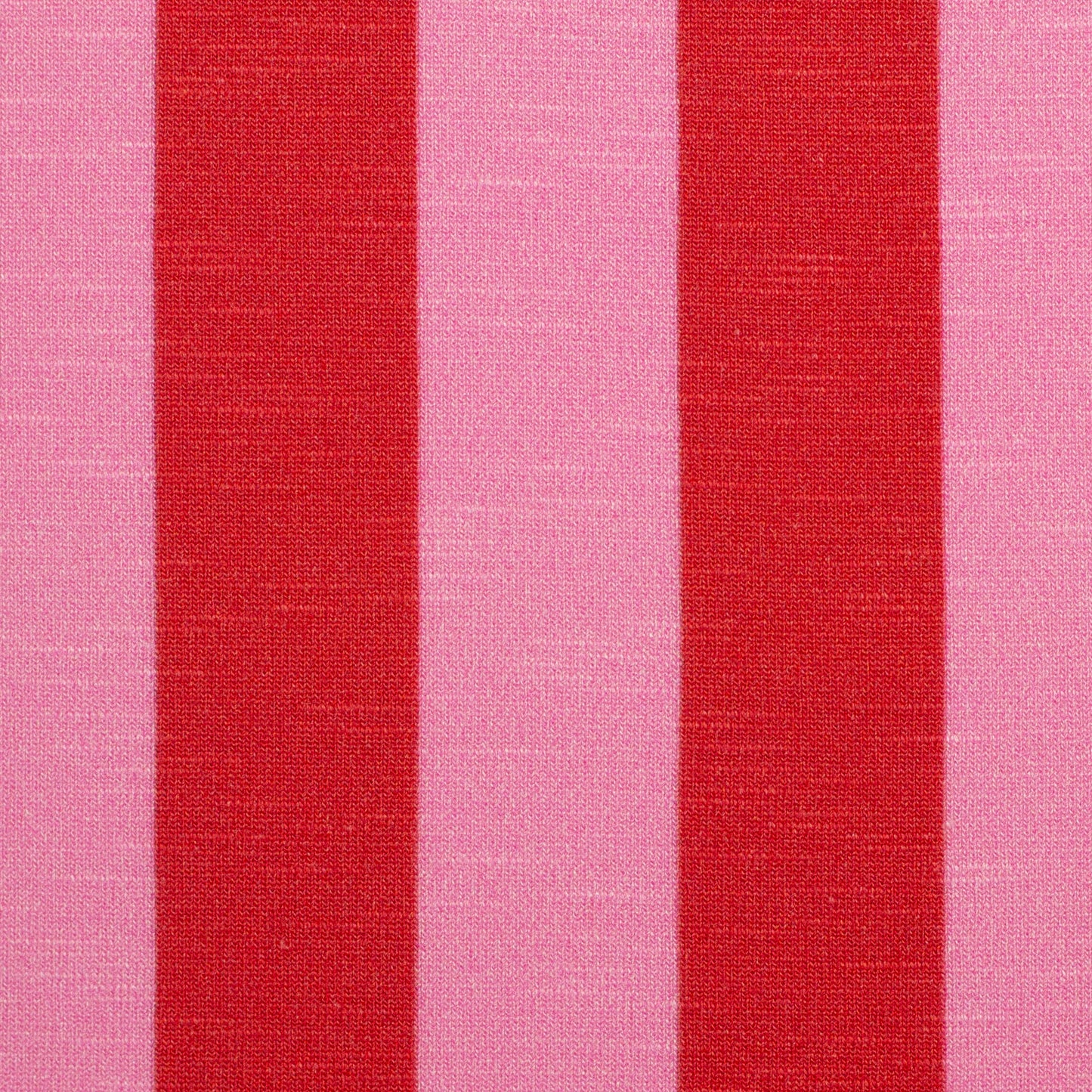 Viskosejersey Happy Stripes by cherry pink rot