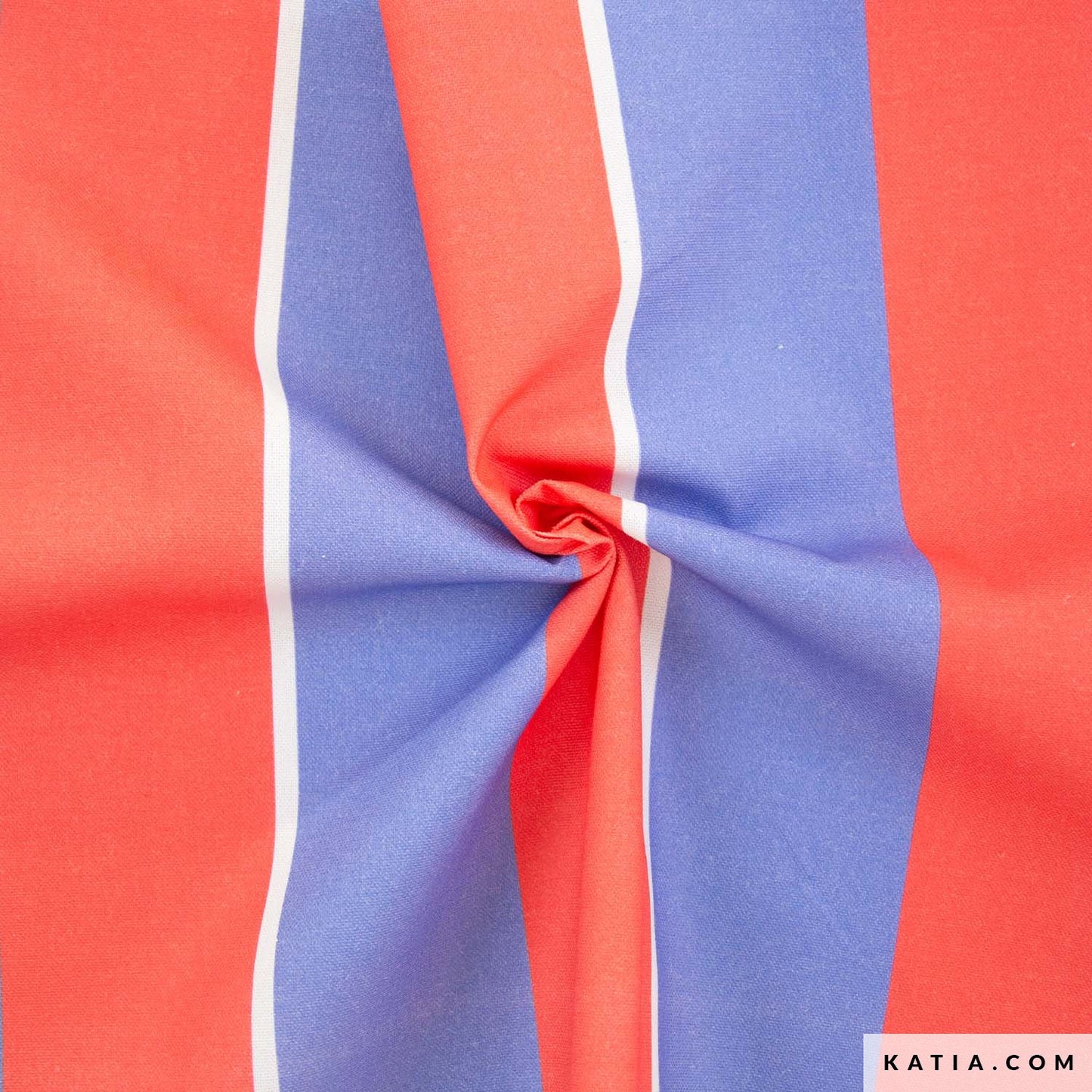 Canvas Katia Beach Stripes orange flieder