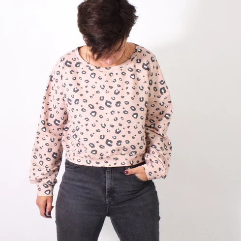 Lenipepunkt CROPPED.sweater Damen #146