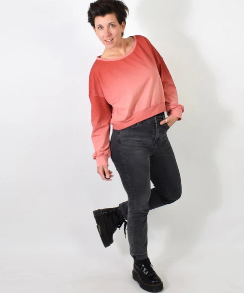 Lenipepunkt CROPPED.sweater Damen #146