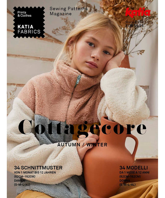 Zeitschrift Schnittmuster Katia Cottagecore 1