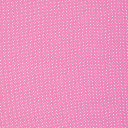 Baumwolle Punkte rosa
