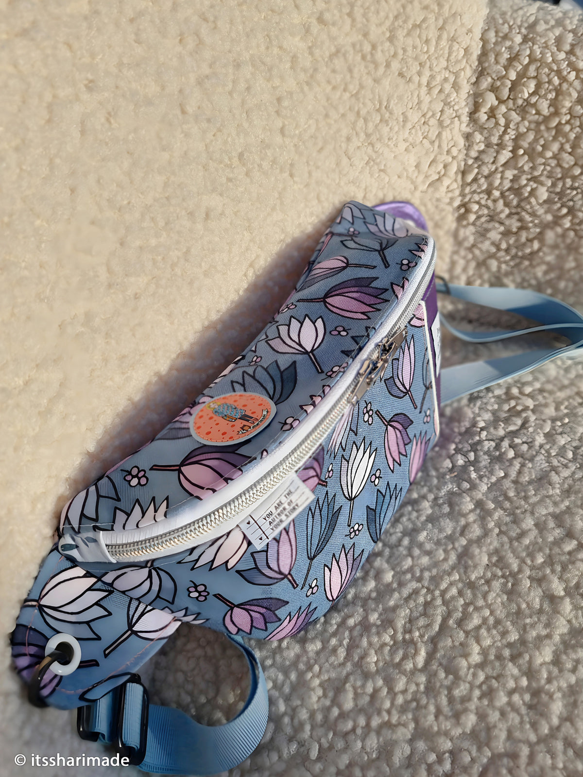Canvas Floral Tales by Emjo Design blau/lila