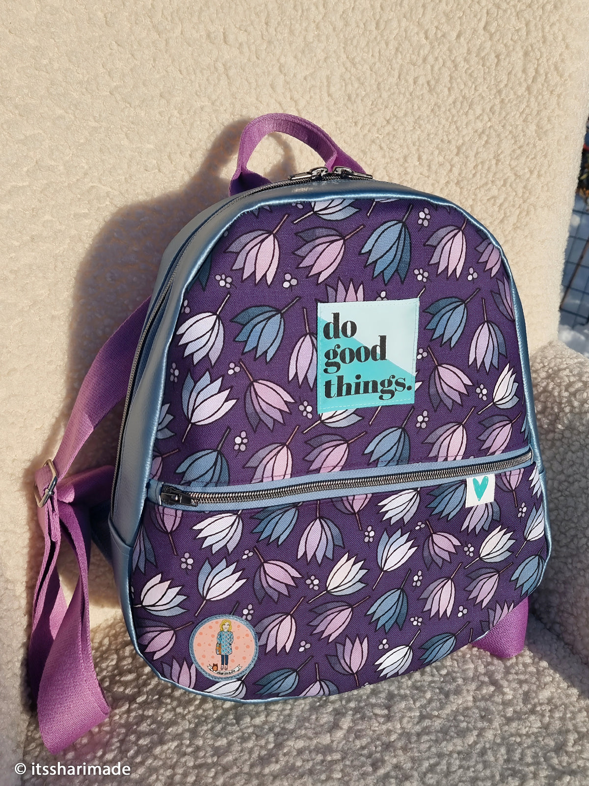 Canvas Floral Tales by Emjo Design lila/mauve