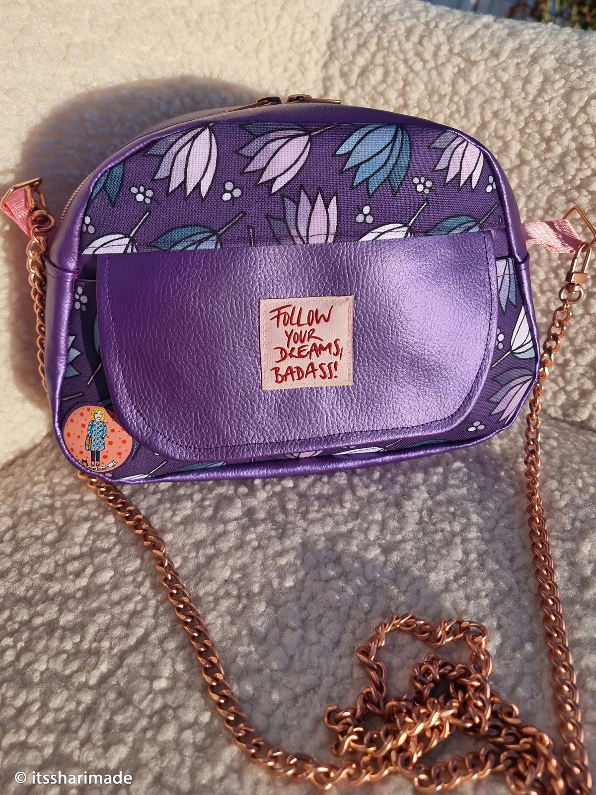Canvas Floral Tales by Emjo Design lila/mauve