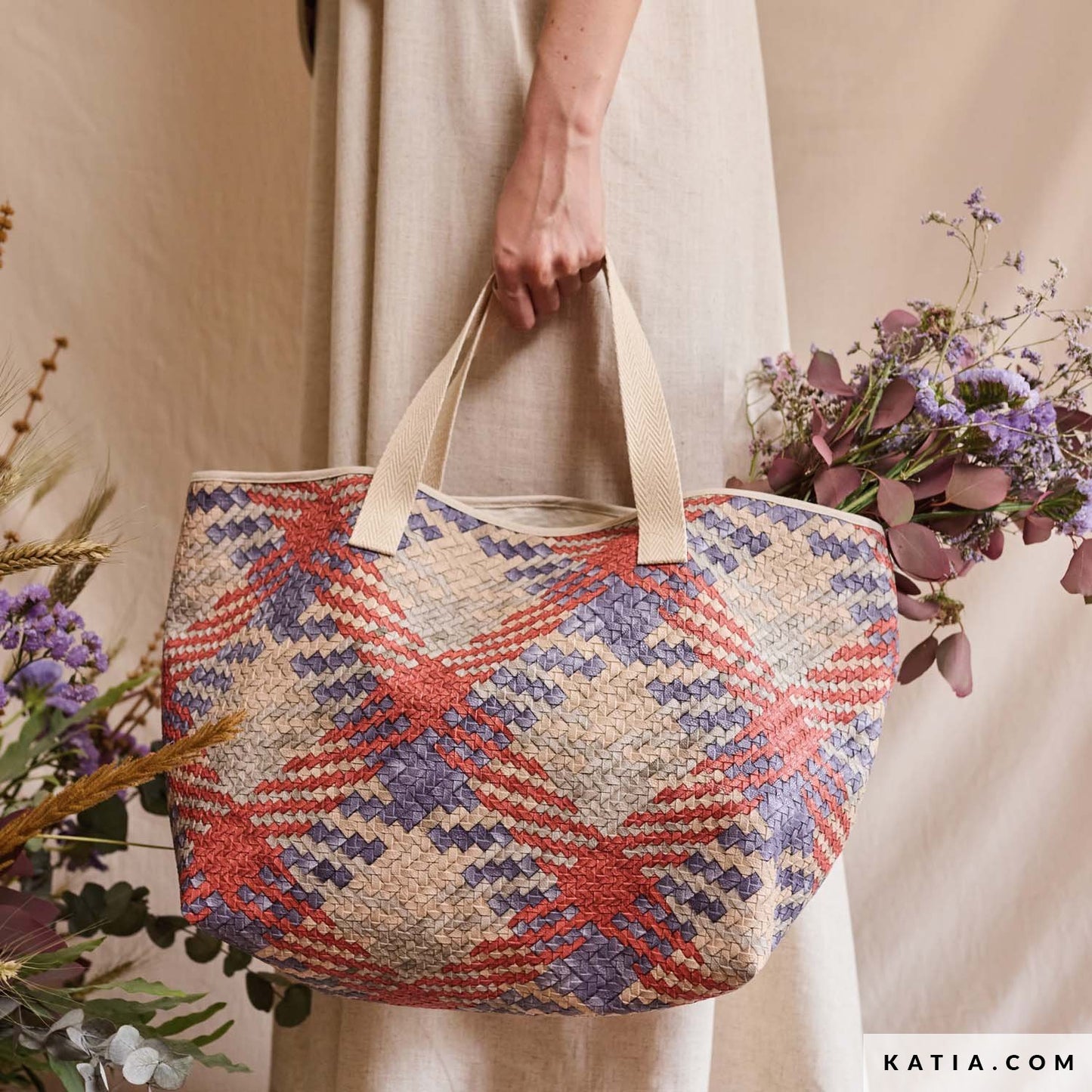 Kunstleder ZickZack Design Andes
