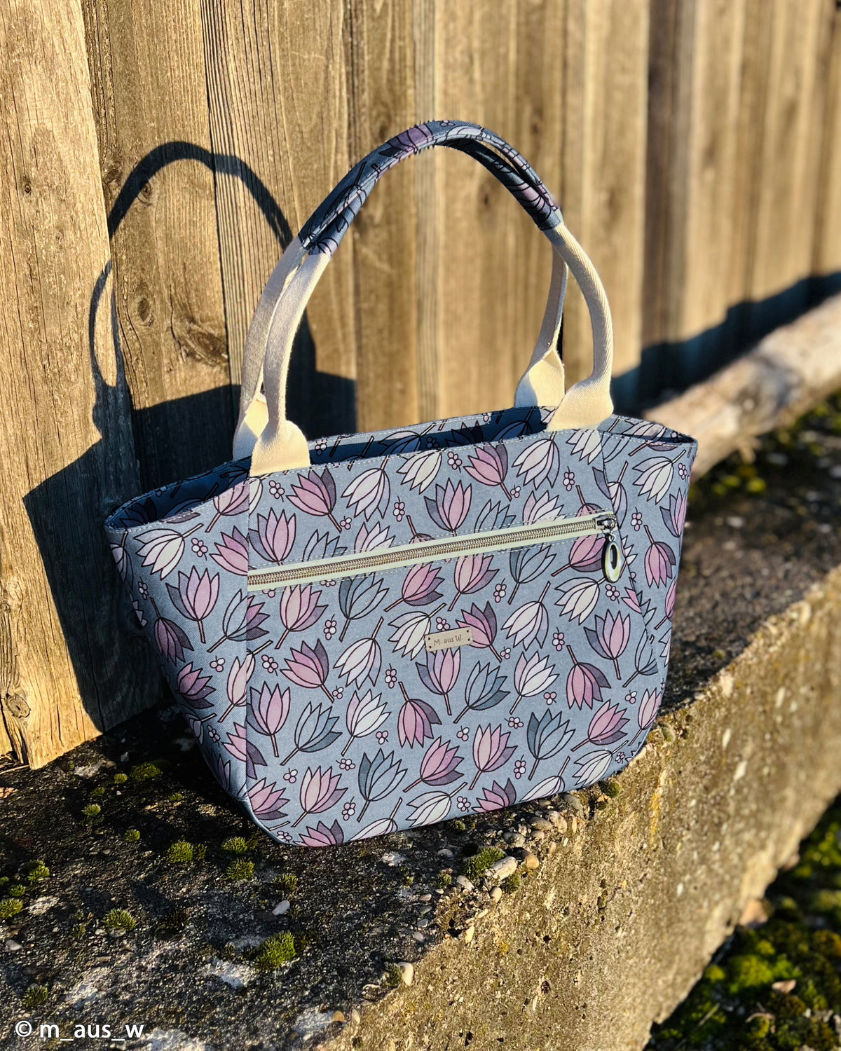 Canvas Floral Tales by Emjo Design blau/lila