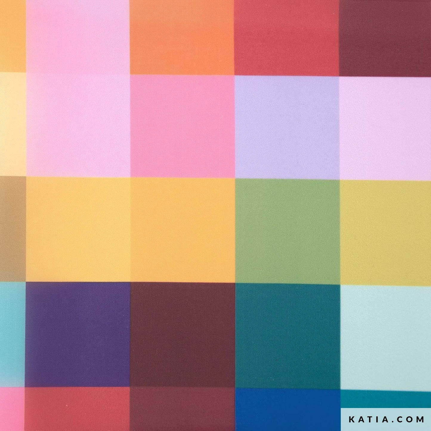 Cover Fabric Multicolor Checks