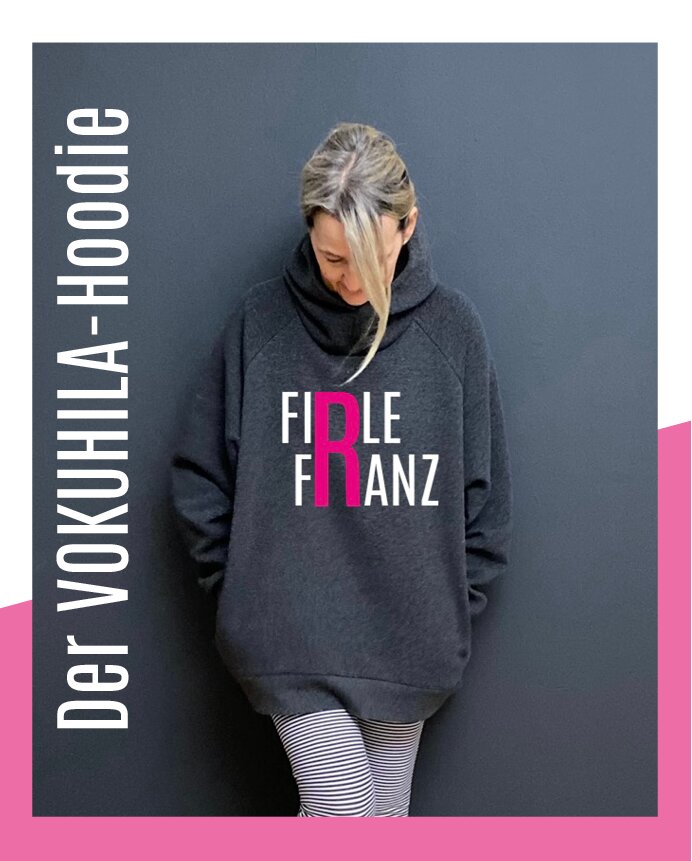 Echt Knorke -  Firle Franz – Vokuhila-Kuschel-Oversize-Hoodie