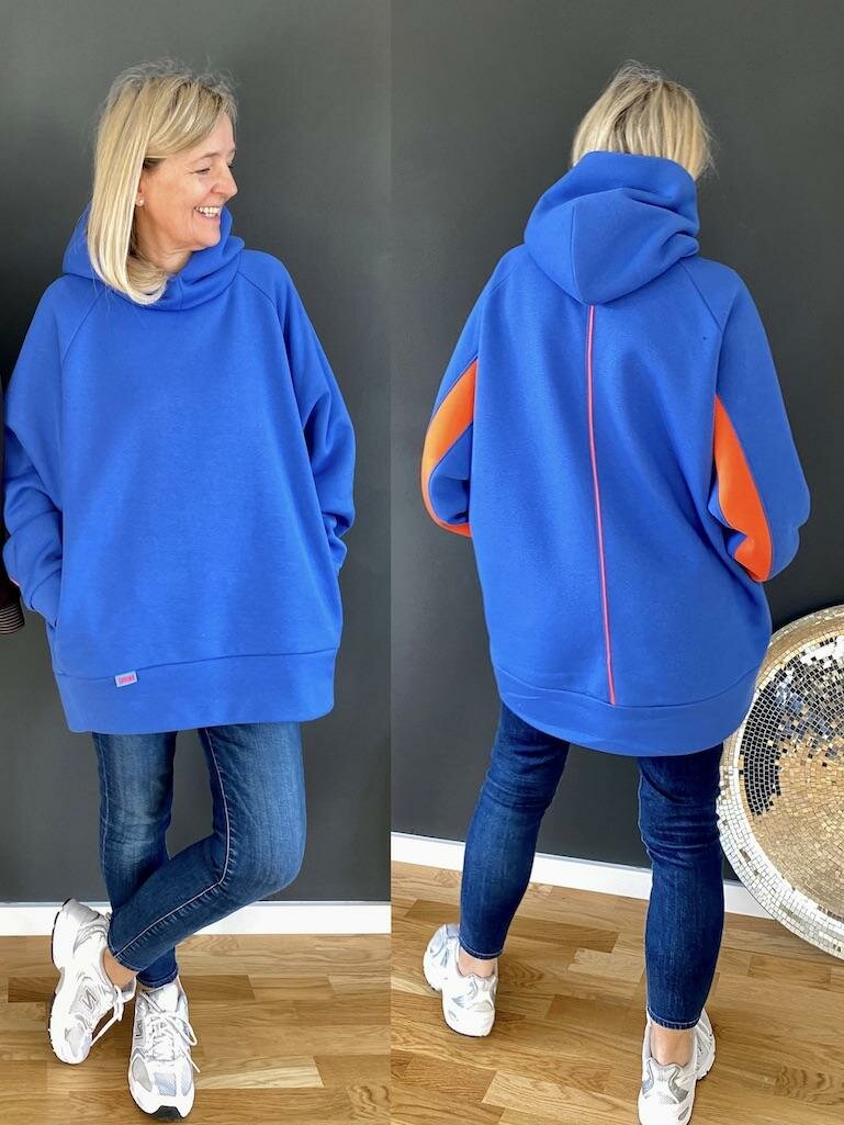 Echt Knorke -  Firle Franz – Vokuhila-Kuschel-Oversize-Hoodie