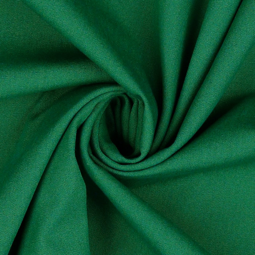 Baumwolle Bio Candy uni emerald grün