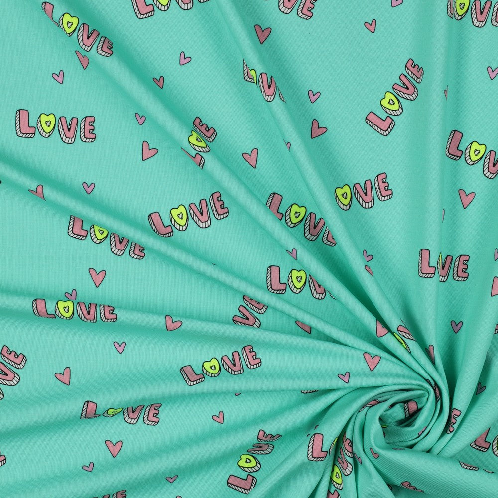 Jersey neon Love mint