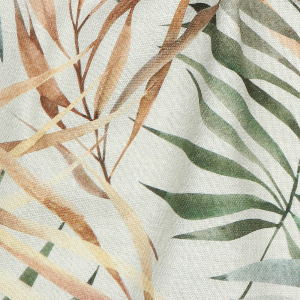 Canvas Blätter leinenoptik