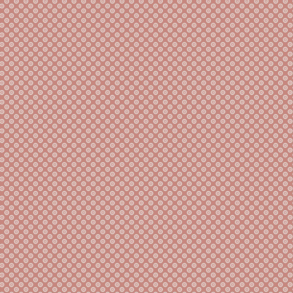 Baumwolle Kreise minimals puder altrosa