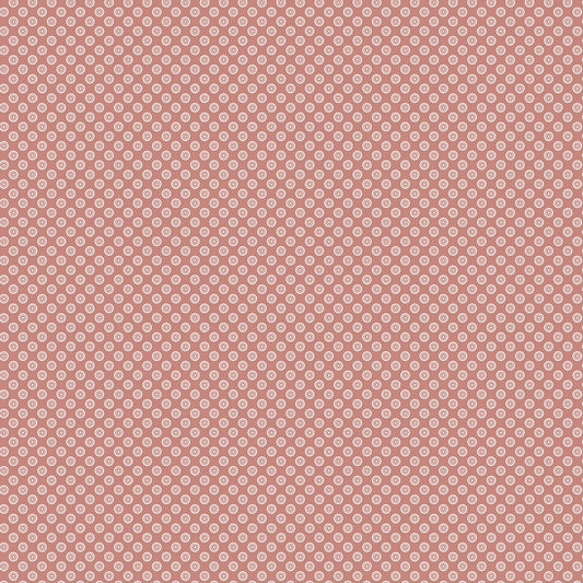 Baumwolle Kreise minimals puder altrosa