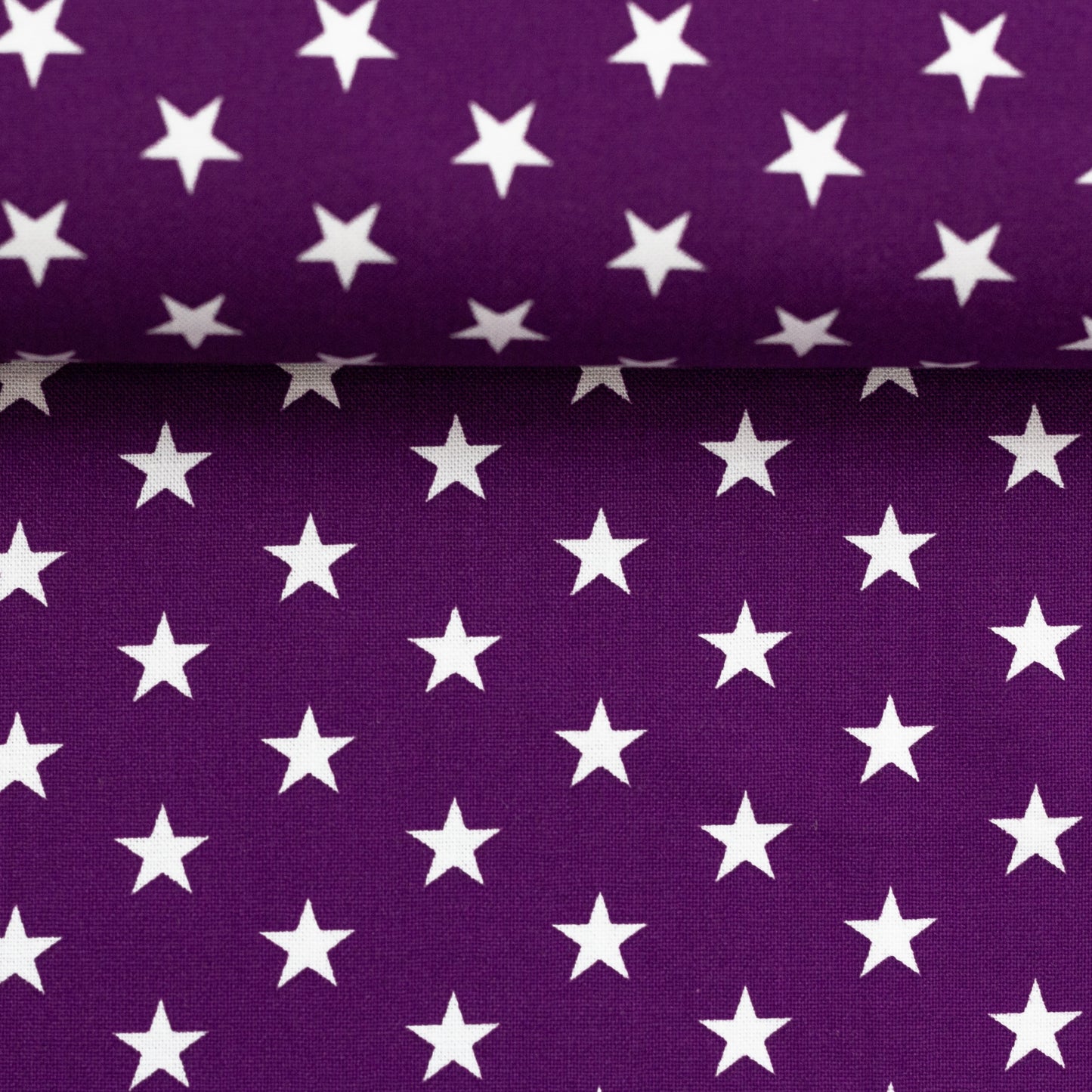 Baumwolle Sterne violett