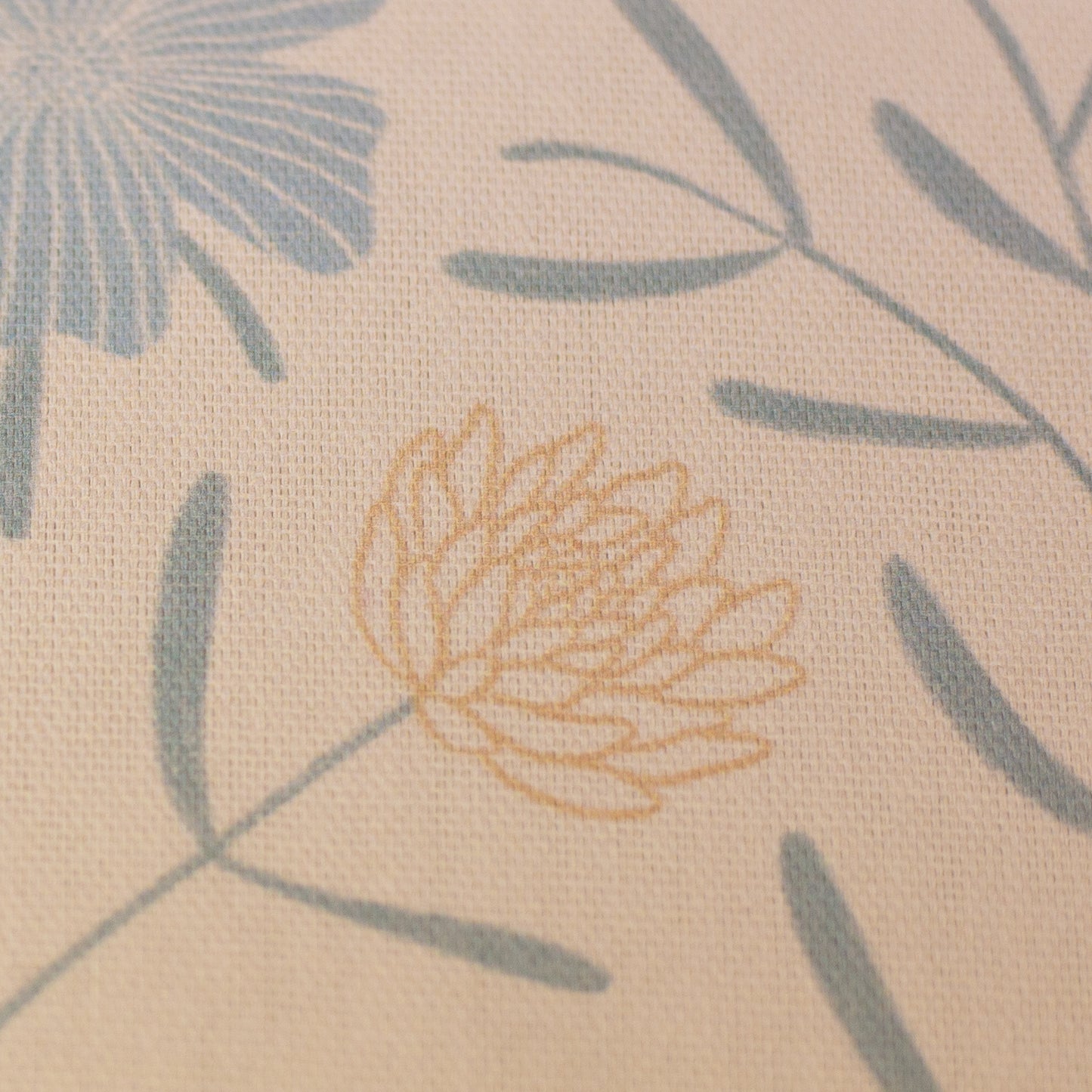 Canvas Dara Blumen beige