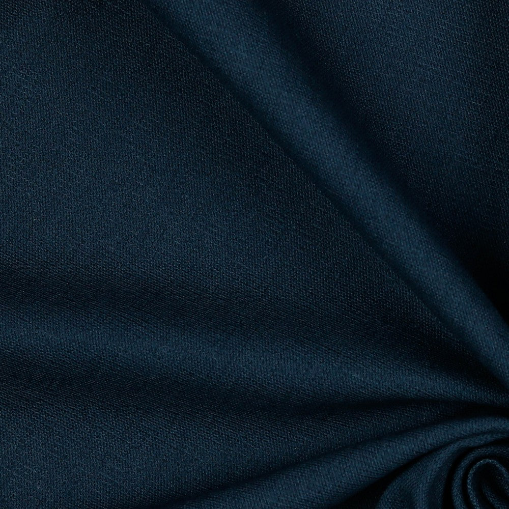 Leinen Viskose Spandex jeansblau