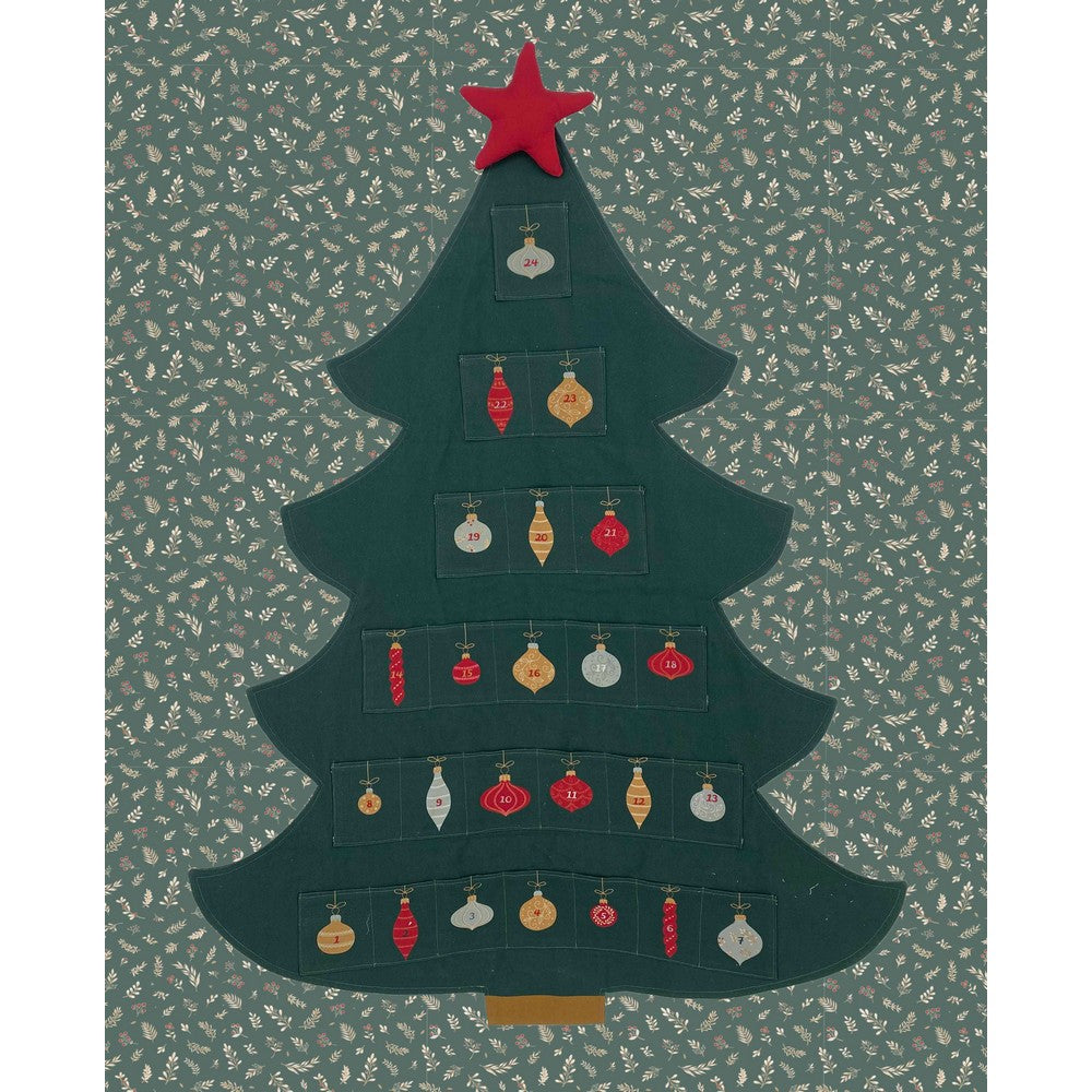 Canvas Weihnachten Adventskalender DIY Tannenbaum