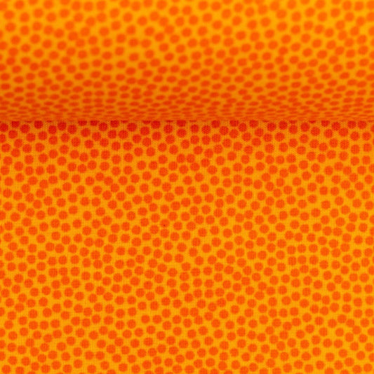Baumwolle Punkte Dotty orange