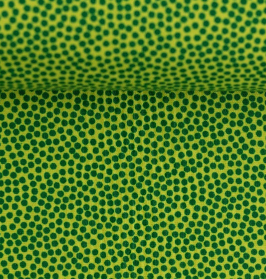 Baumwolle Punkte Dotty grün