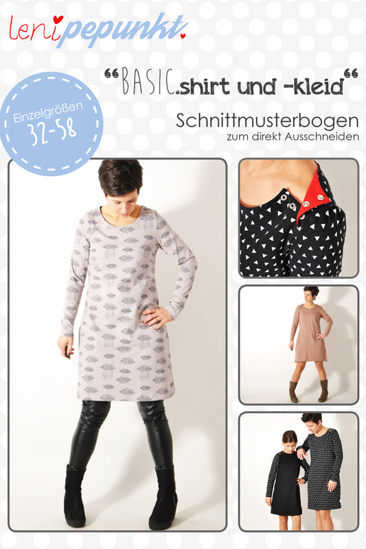 Lenipepunkt BASIC.shirt und -kleid Damen #100