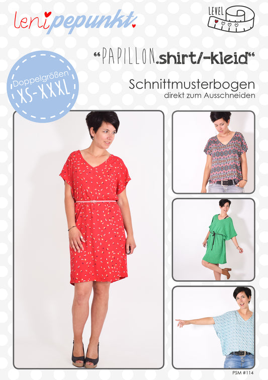 Lenipepunkt PAPILLON.shirt/-kleid Damen #114