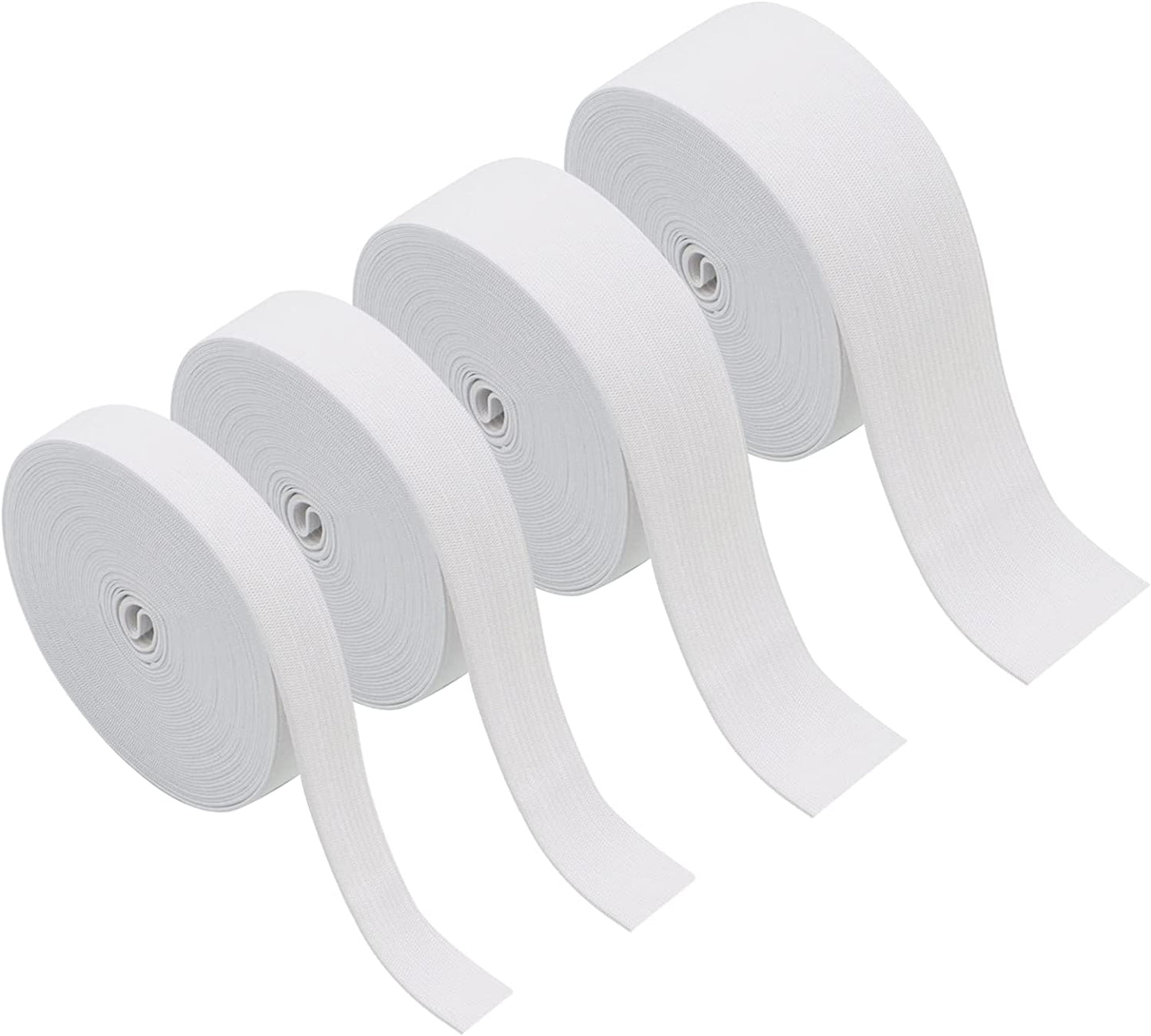 Gummiband 40mm weiß