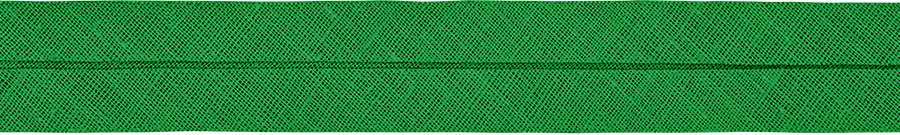 Baumwoll Schrägband gefalzt 40/20 grün