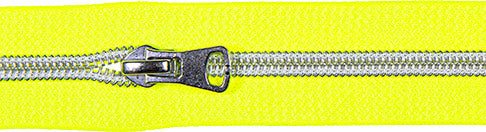 Endlos Reißverschluss S80 neon gelb