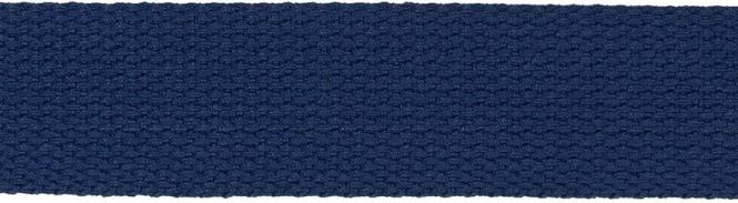 Gurtband Baumwolle 30mm blau
