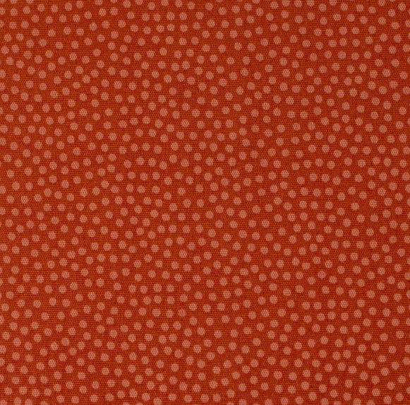 Baumwolle Punkte Dotty terracotta