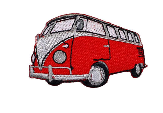 Applikation Bulli Van rot