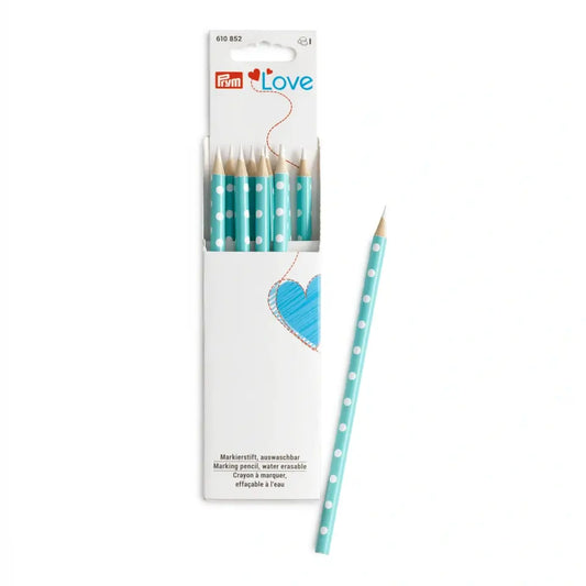 Prym Love Markierstift mint, weiße Markierung