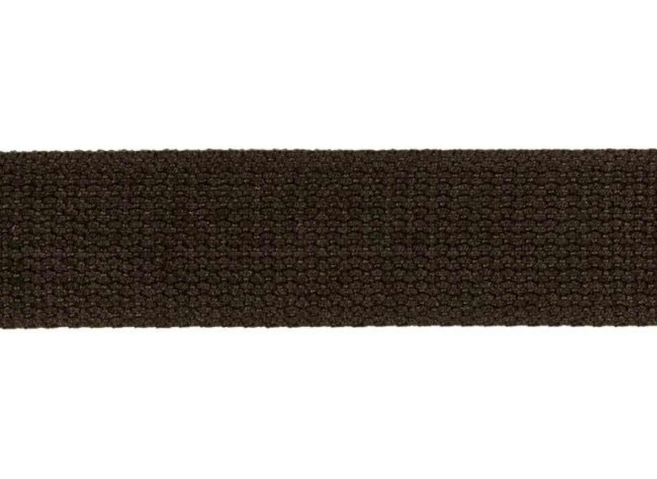 Gurtband Baumwolle 32mm schwarz