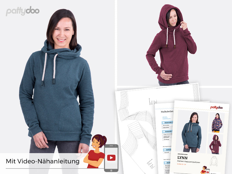 Pattydoo Damen Kapuzenpullover Lynn