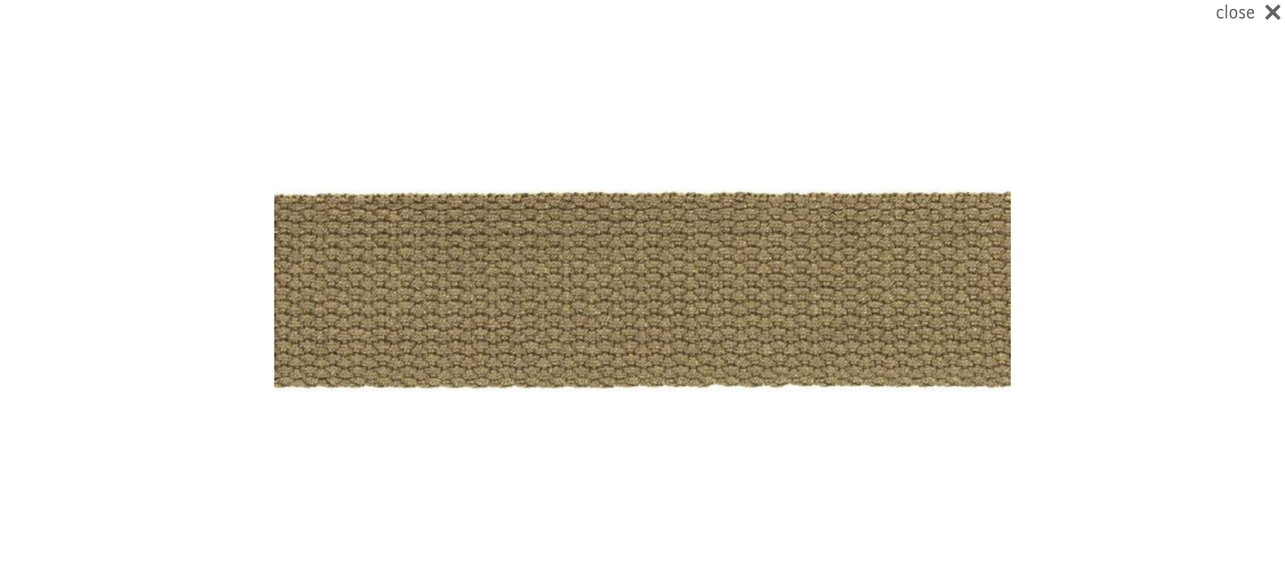 Gurtband Baumwolle 30mm dunkelbeige