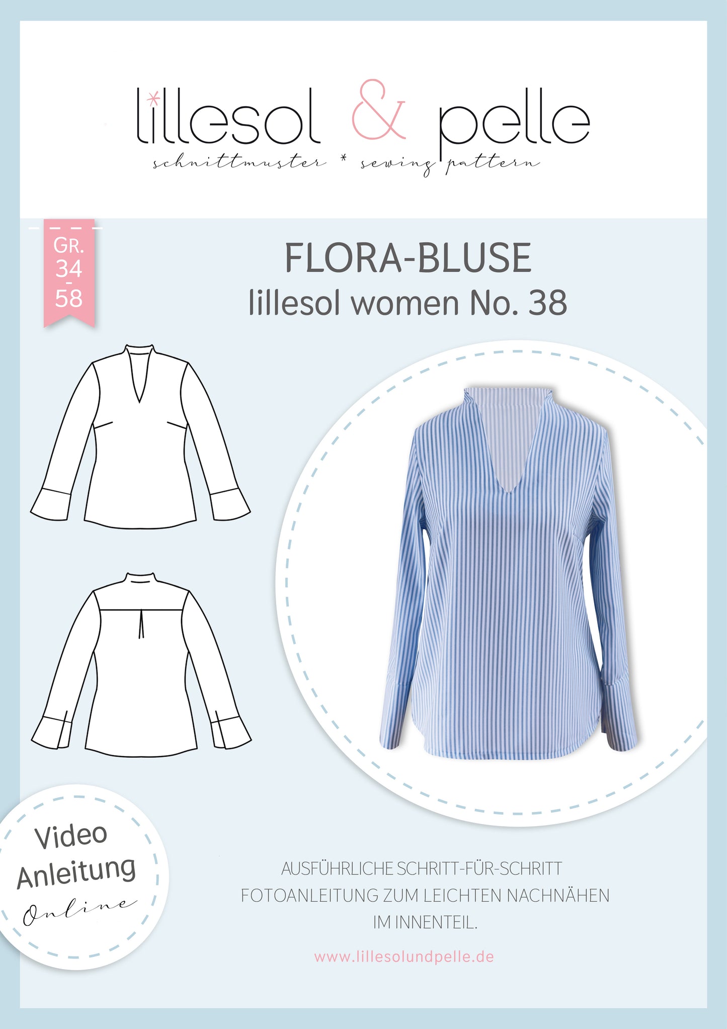 Lillesol und Pelle No.38 Flora-Bluse