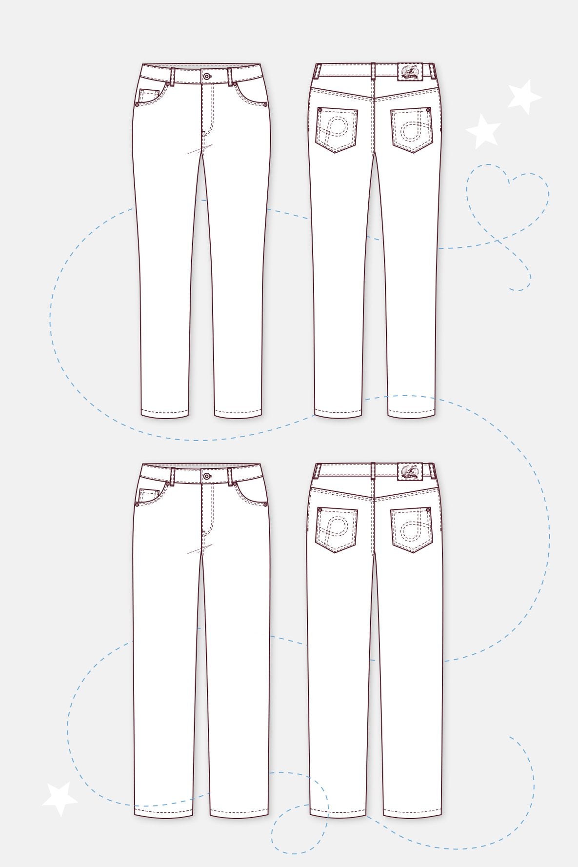 Pattydoo Jeans #1 & Jeans #2
